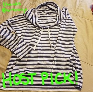 Like New! Tying Cowl Neck Sweater